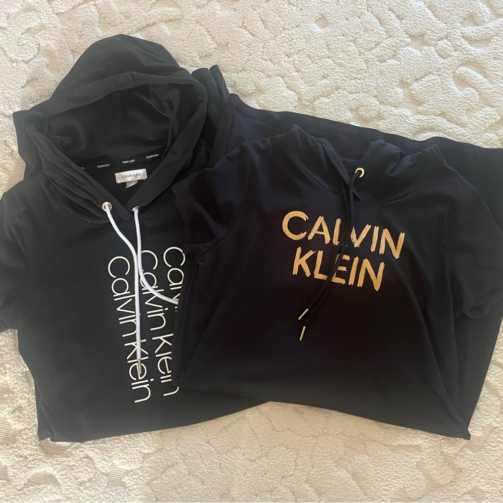 Calvin Klein Hooded Dress